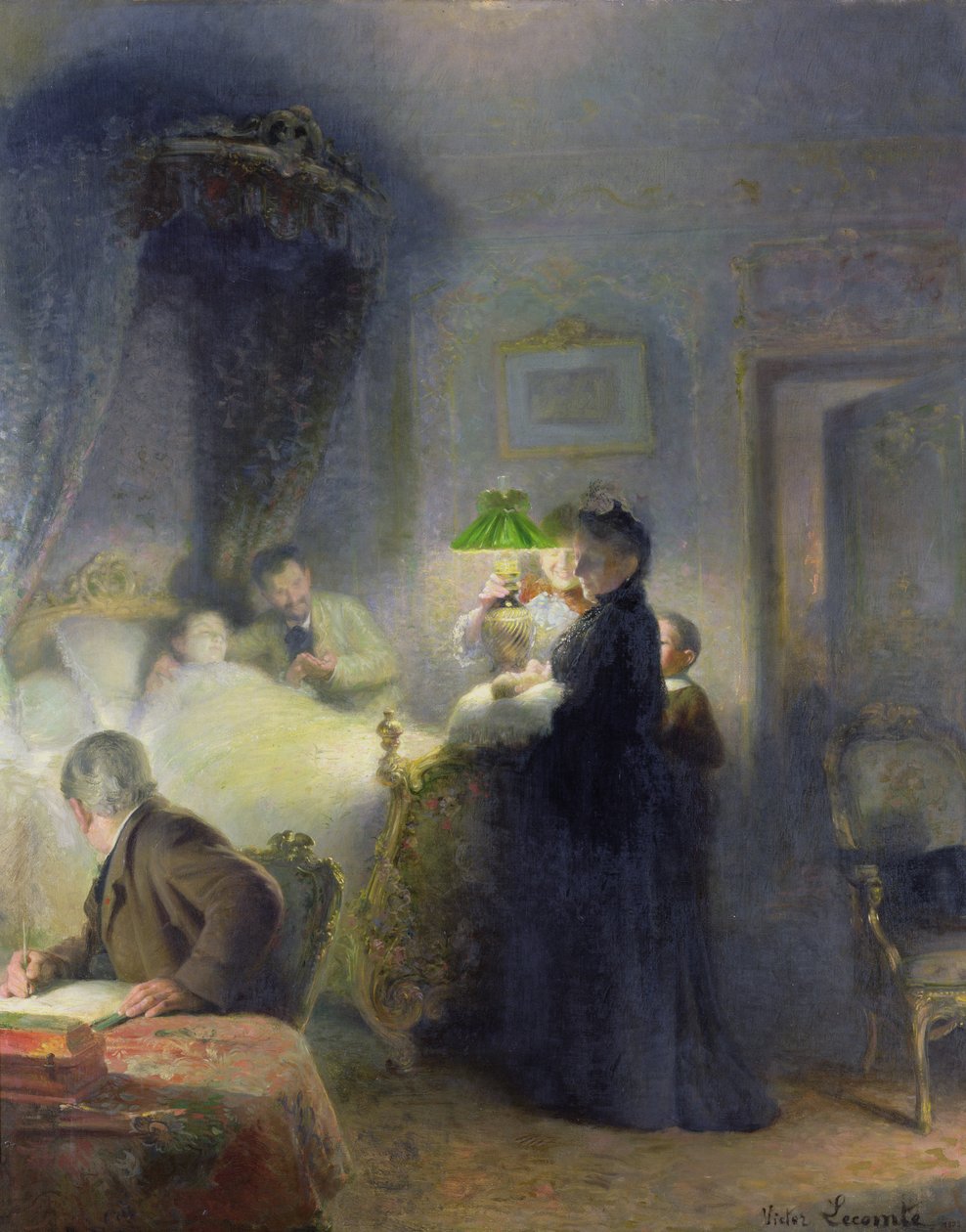 Die Geburt von Victor Lecomte