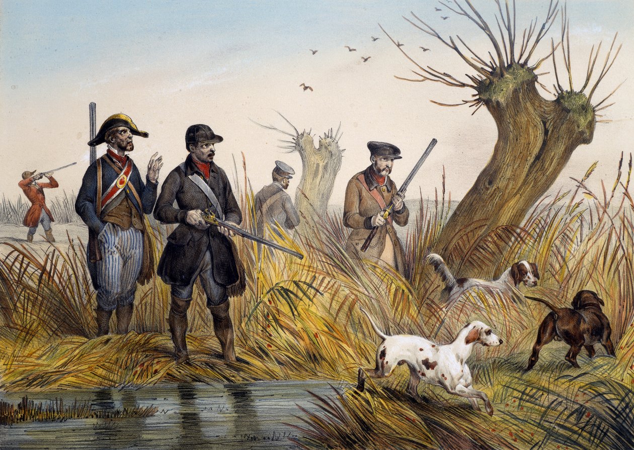 Entenjagd von Victor Adam