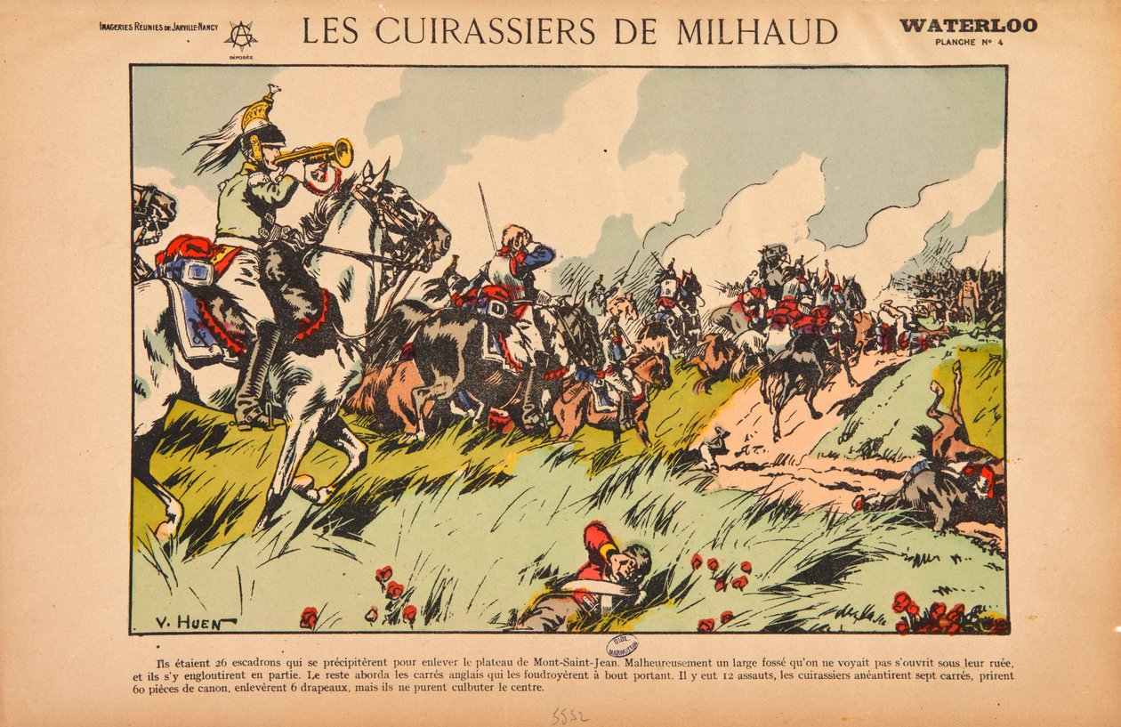 Milhauds Kürassiere, Waterloo von Victor Huen