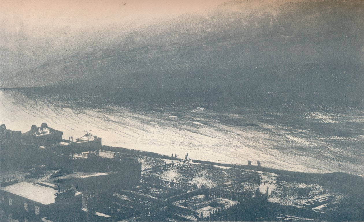 Vor dem Sturm, um 1855 von Victor Hugo