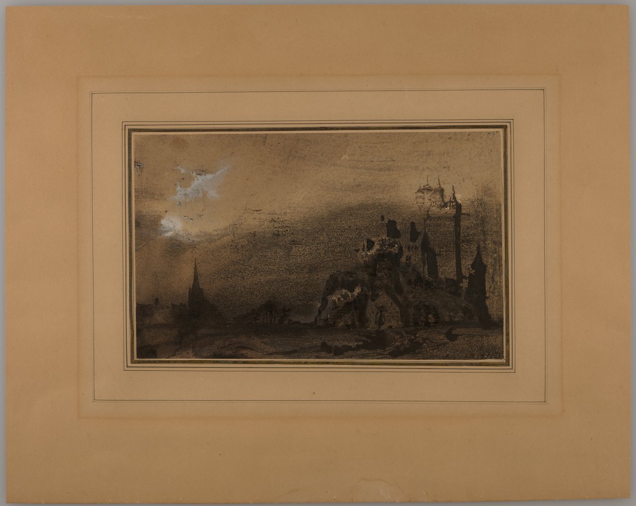 Landschaft mit Schloss von Victor Hugo