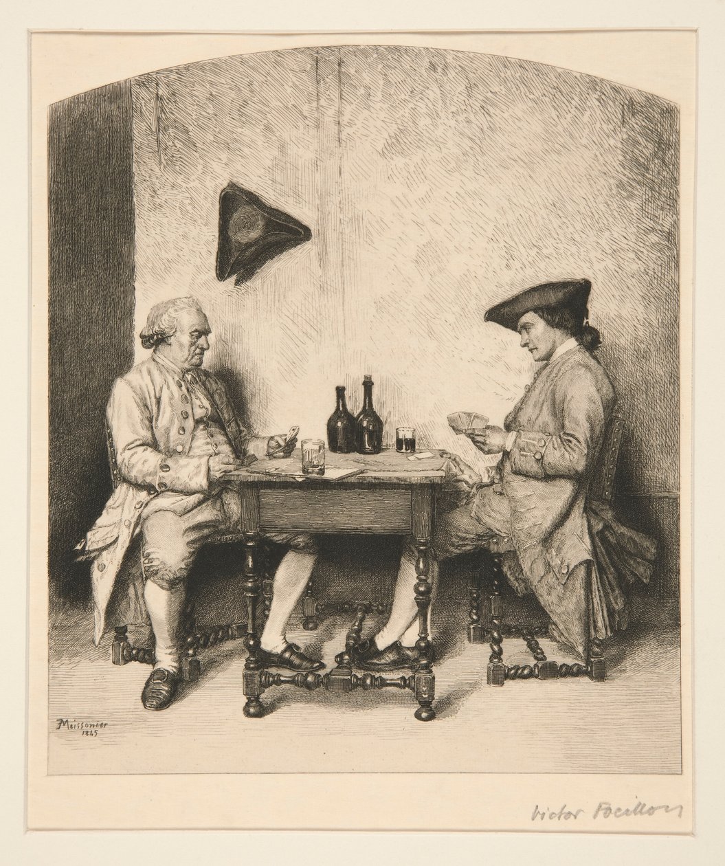 Ein Kartenspiel von Victor Louis Focillon