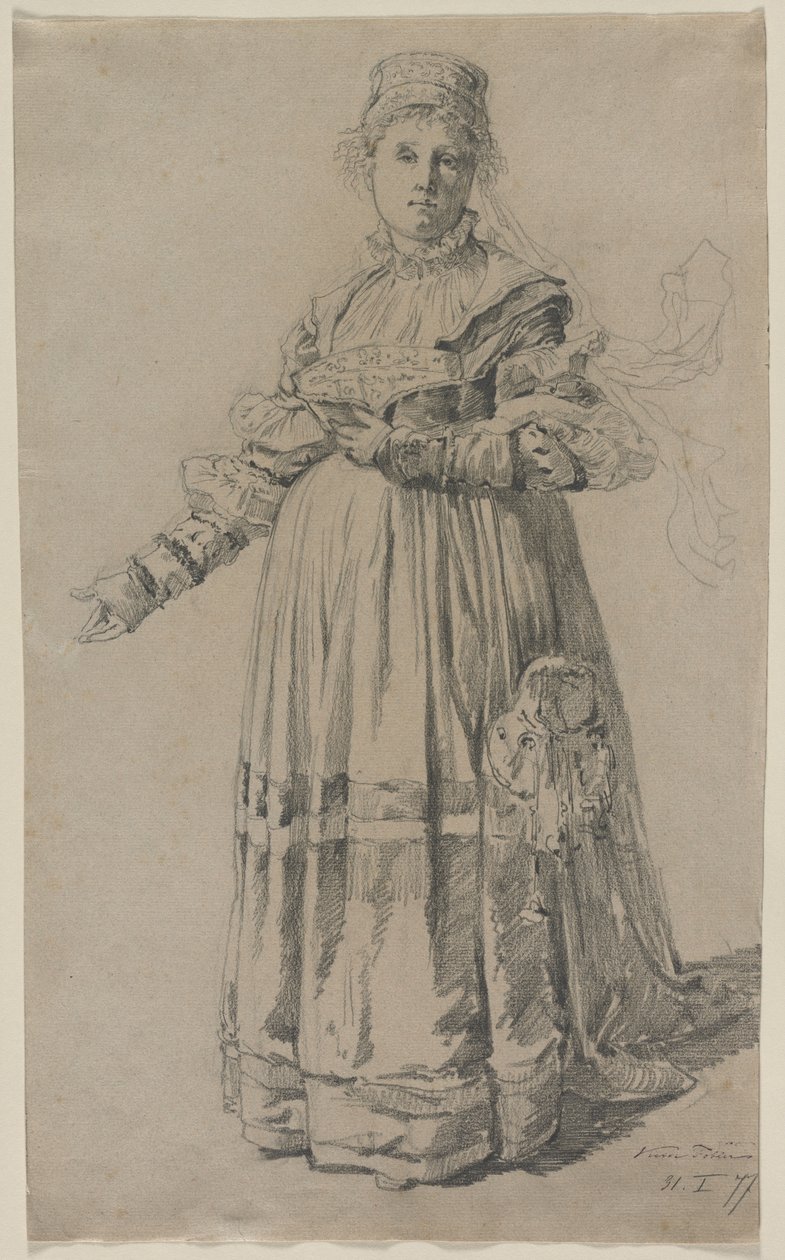Stehende Frau von Victor Tobler