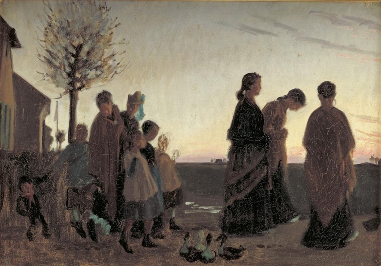 Konfirmationssonntag. Dragør von Viggo Johansen