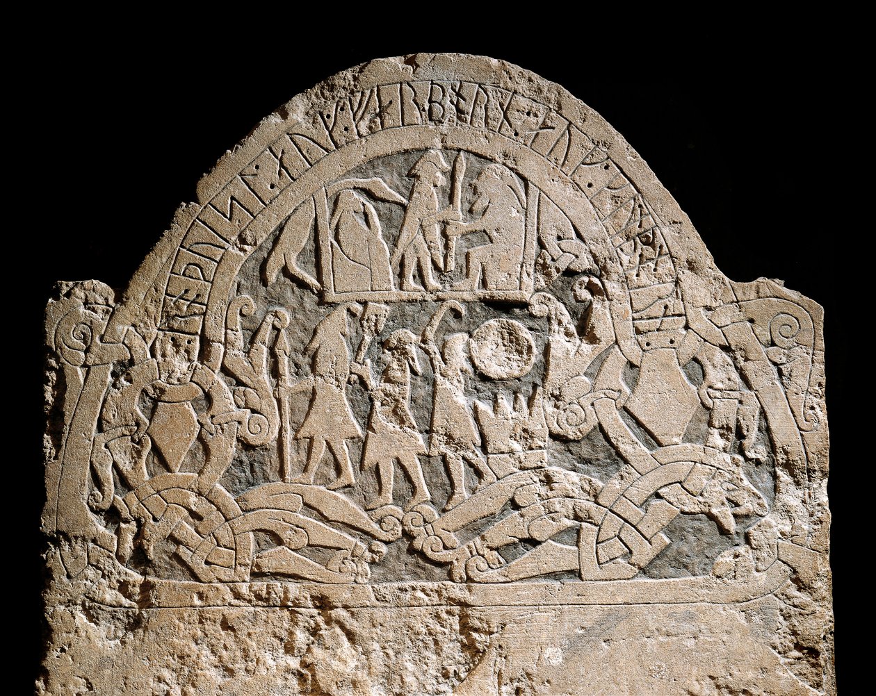 Wikingergrabstein von Sanda von Viking