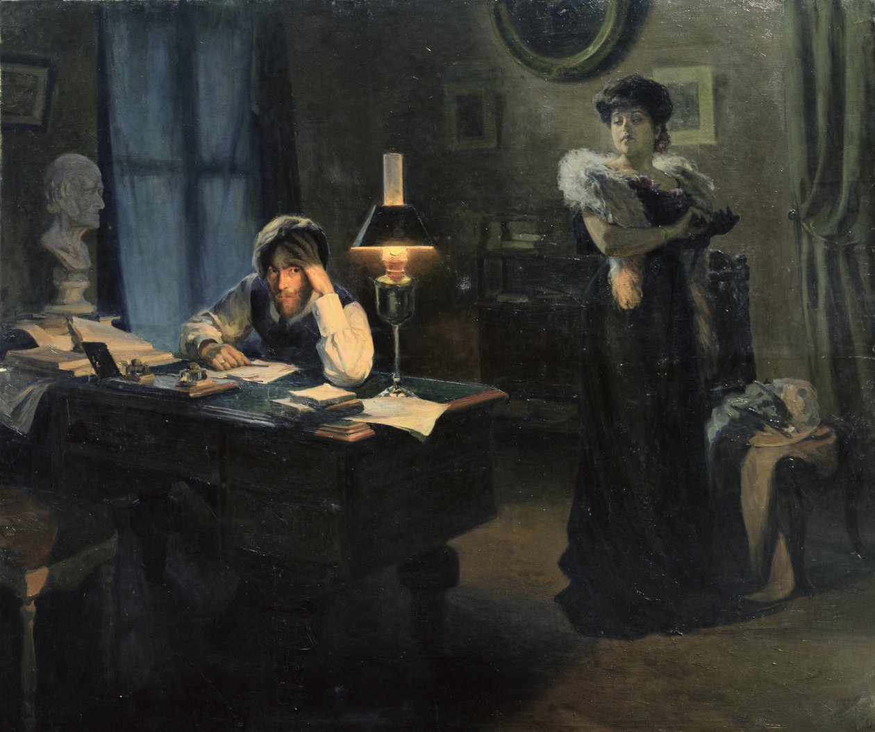 Die Fremden, 1908 von Viktor Bogdanovich Aden