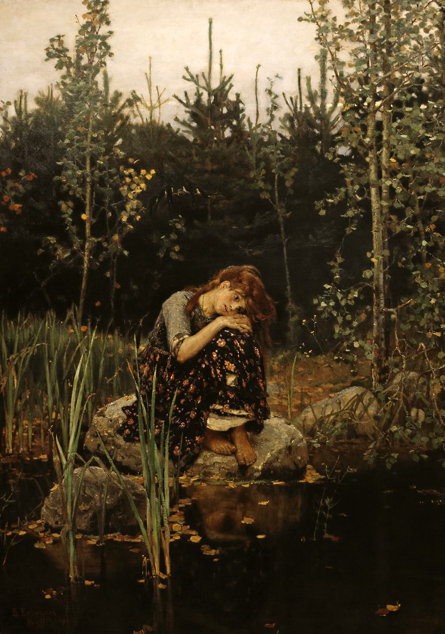 Alyonushka von Viktor Mikhaylovich Vasnetsov