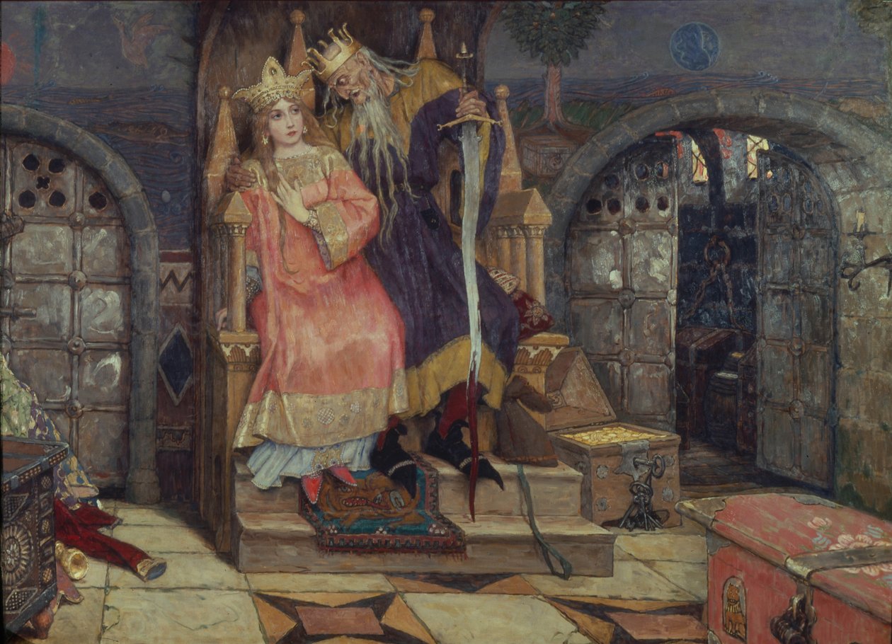 Koschei der Unsterbliche, 1917-1926 von Viktor Mikhaylovich Vasnetsov