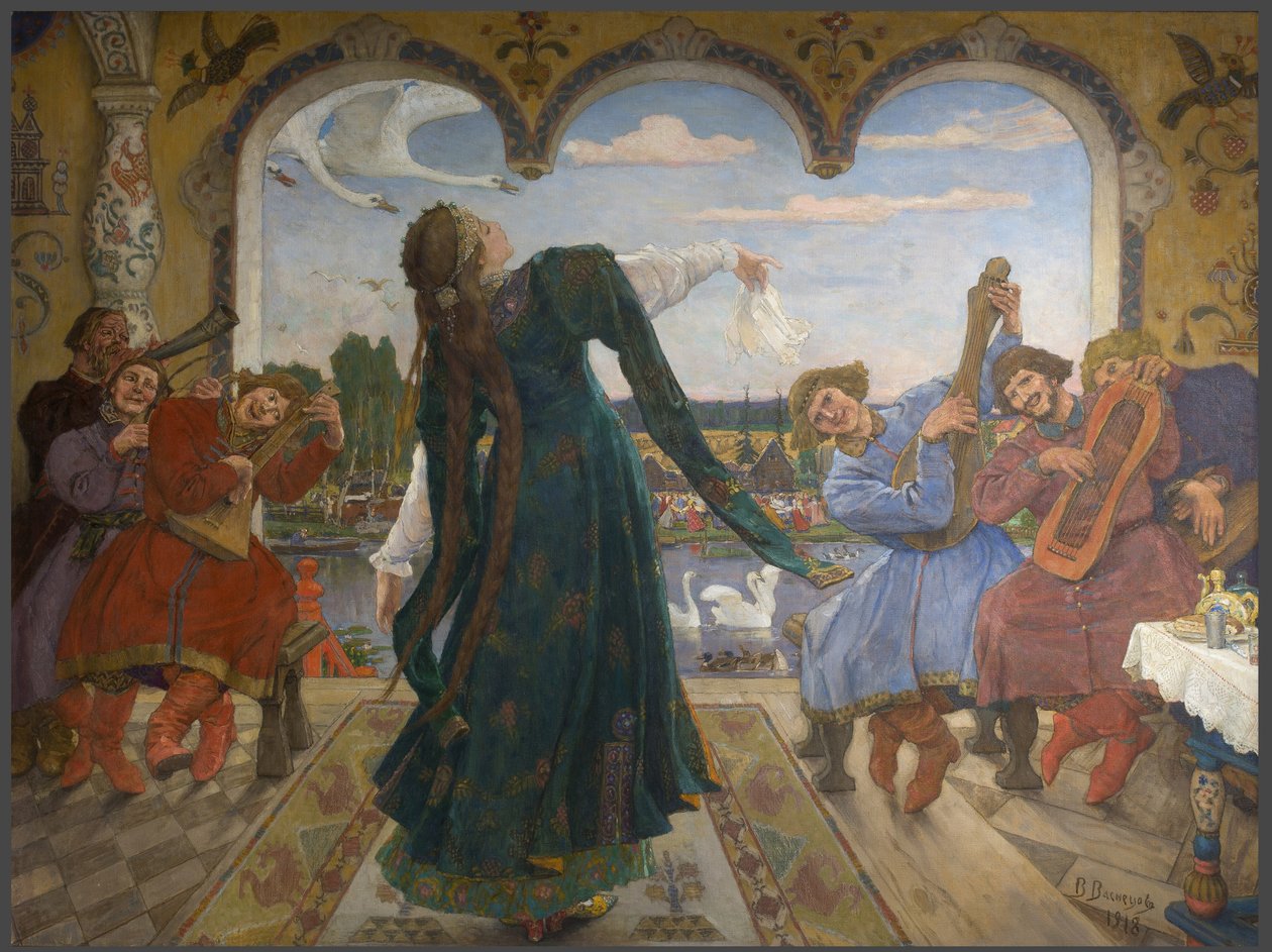 Die Froschprinzessin von Viktor Mikhaylovich Vasnetsov