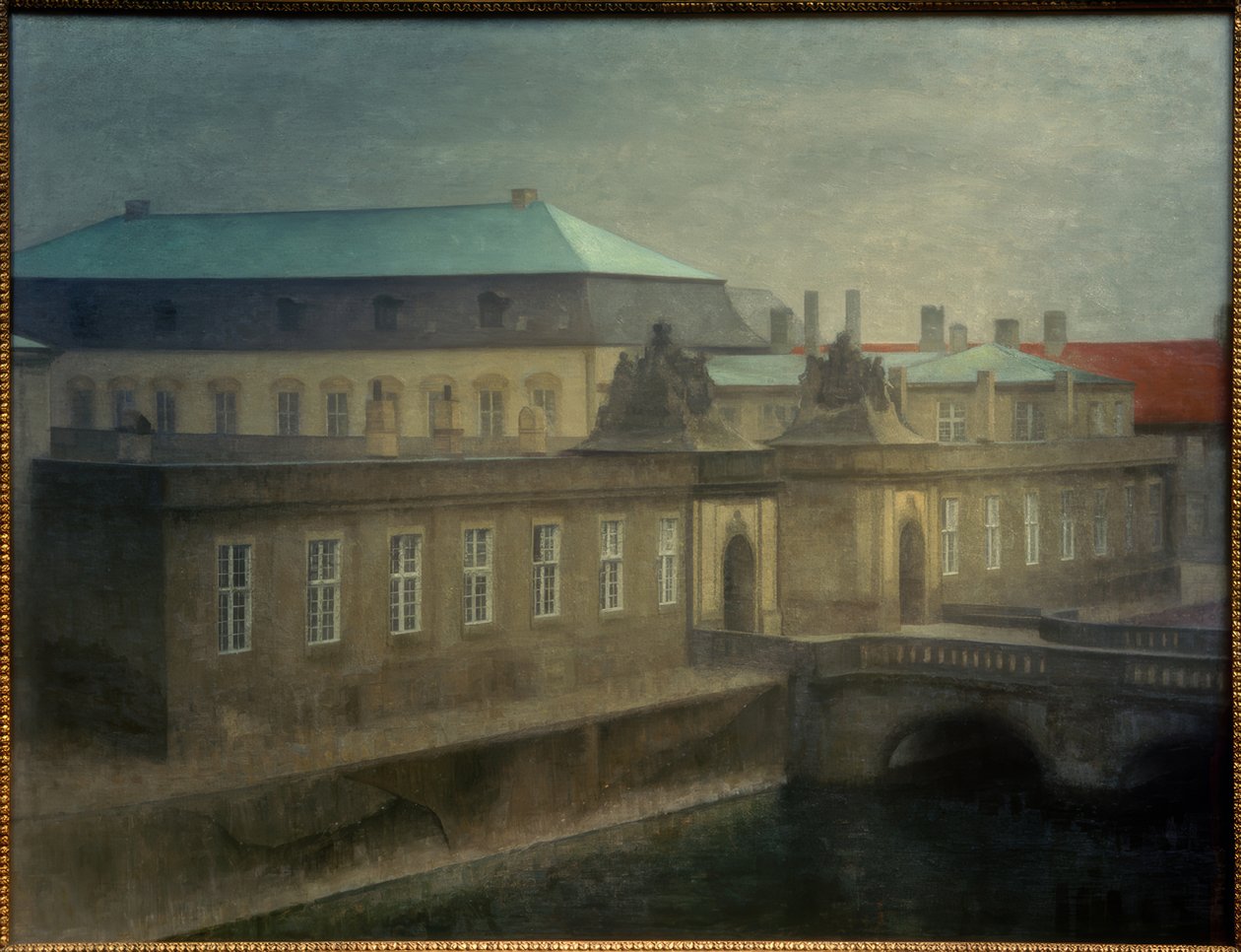 Schloss Christiansborg von Vilhelm Hammershoi