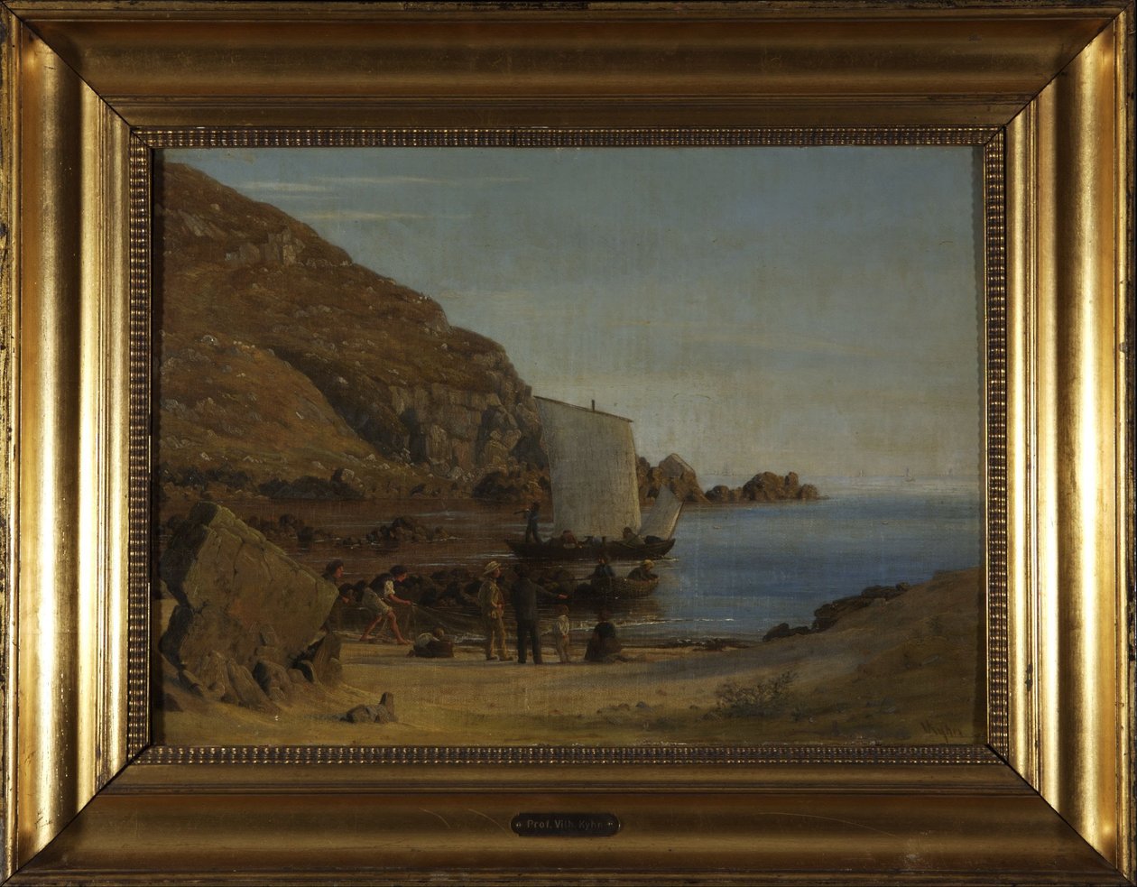 Formation auf Bornholm von Vilhelm Kyhn