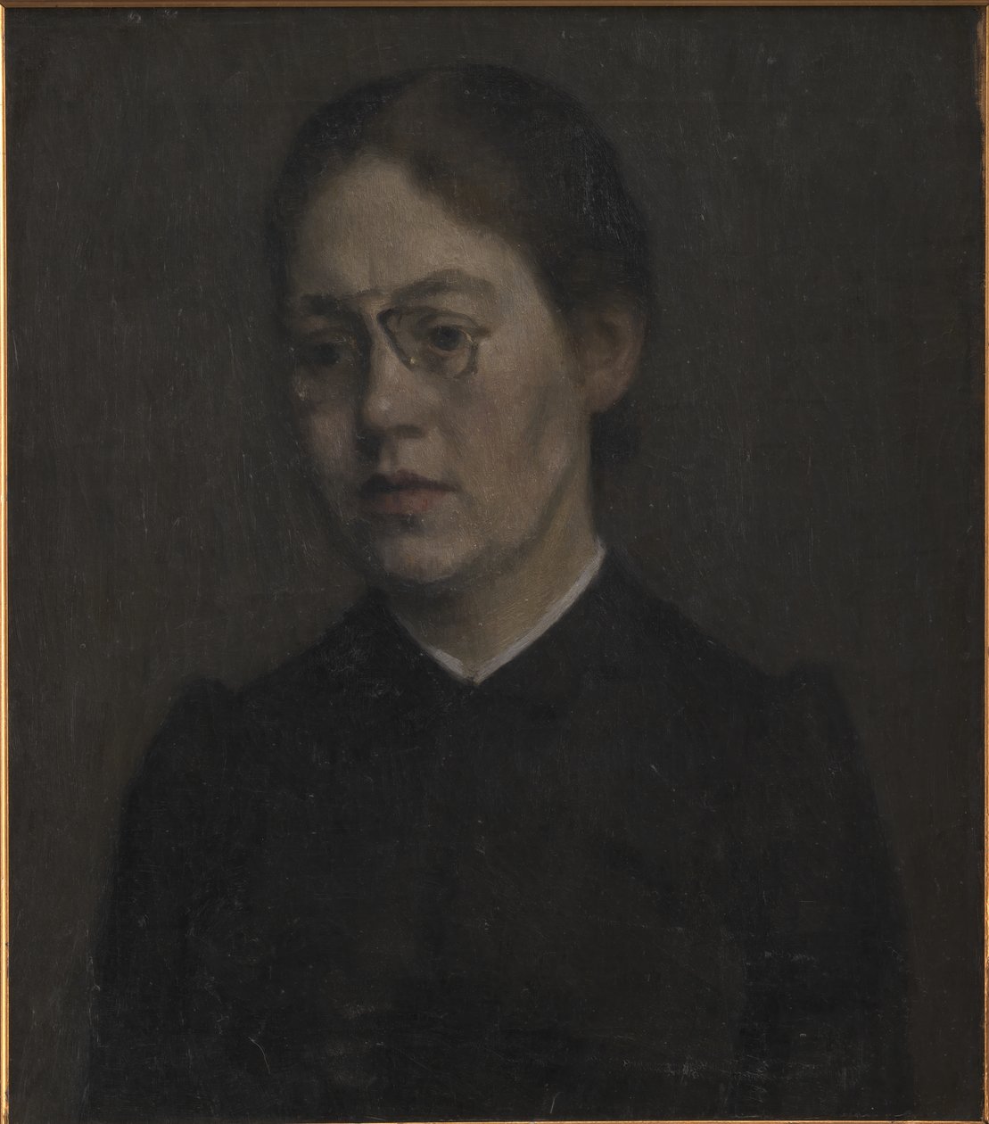 Die Malerin Elisabeth Wandel von Vilhelm Hammershøi