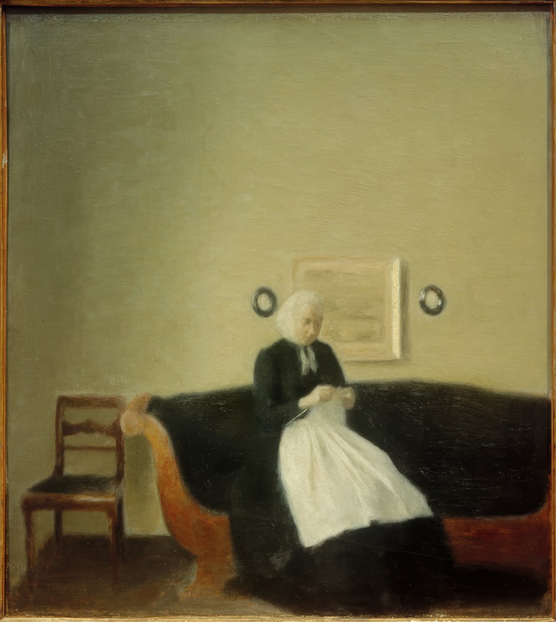 Mutter des Künstlers von Vilhelm Hammershoi
