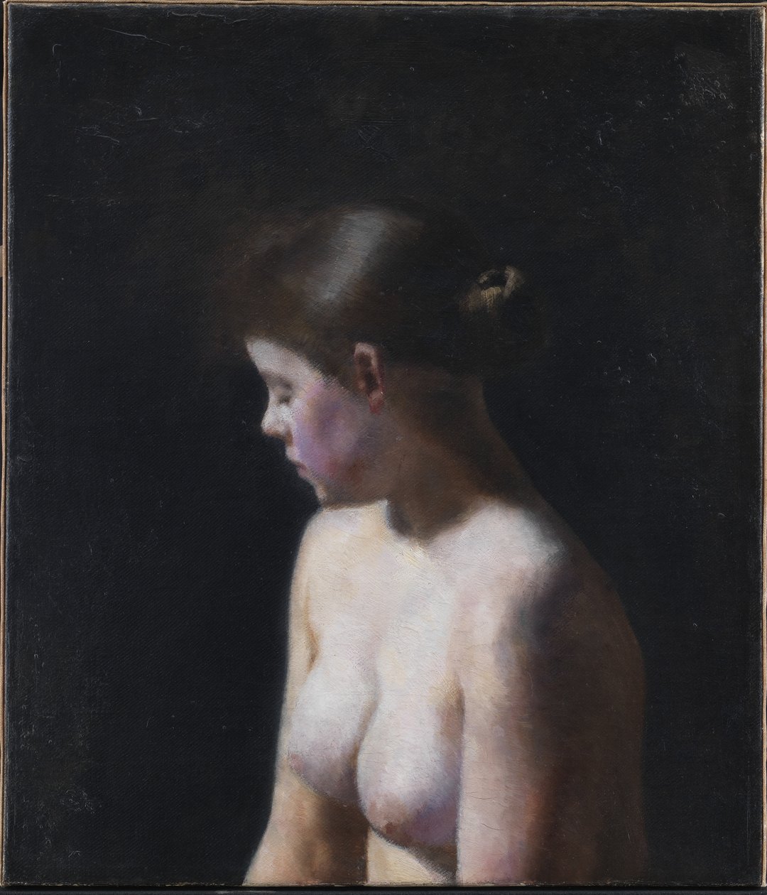 Nacktes weibliches Modell von Vilhelm Hammershoi