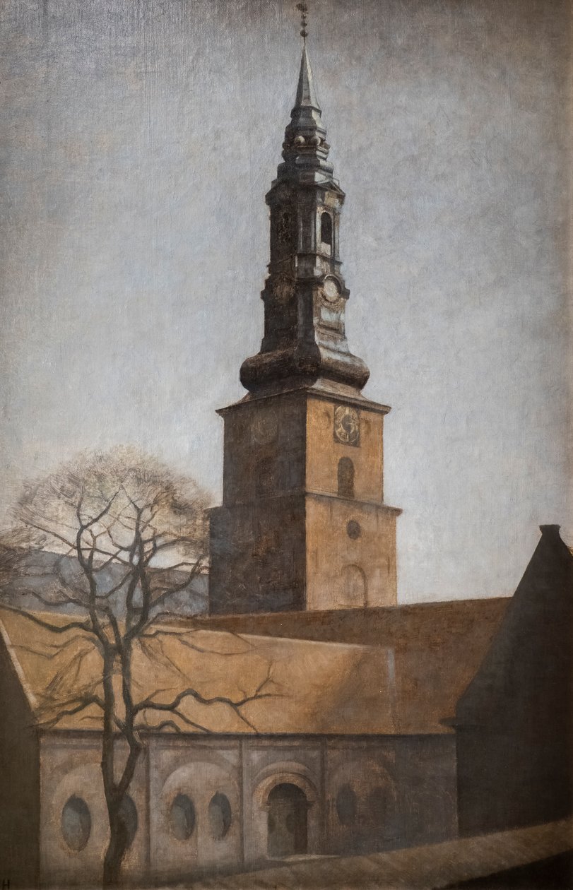 St. Petri Kirche, Kopenhagen von Vilhelm Hammershoi