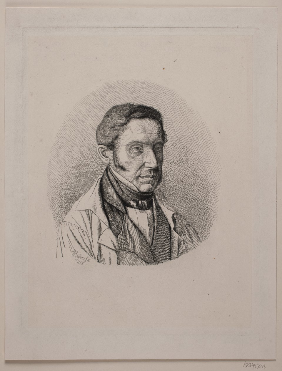 Mandsportræt von Vilhelm Kyhn