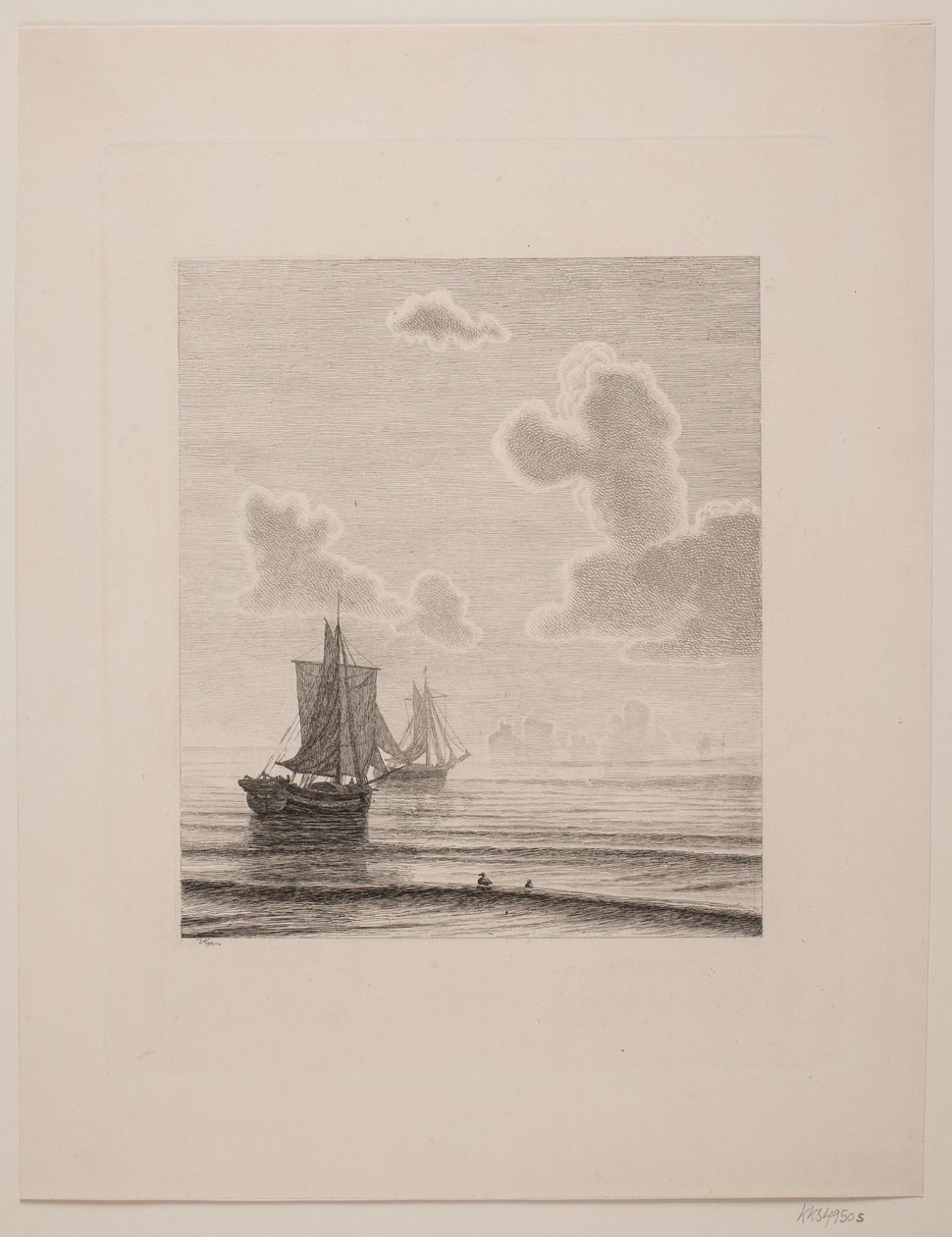 Stilles Wetter von Vilhelm Kyhn
