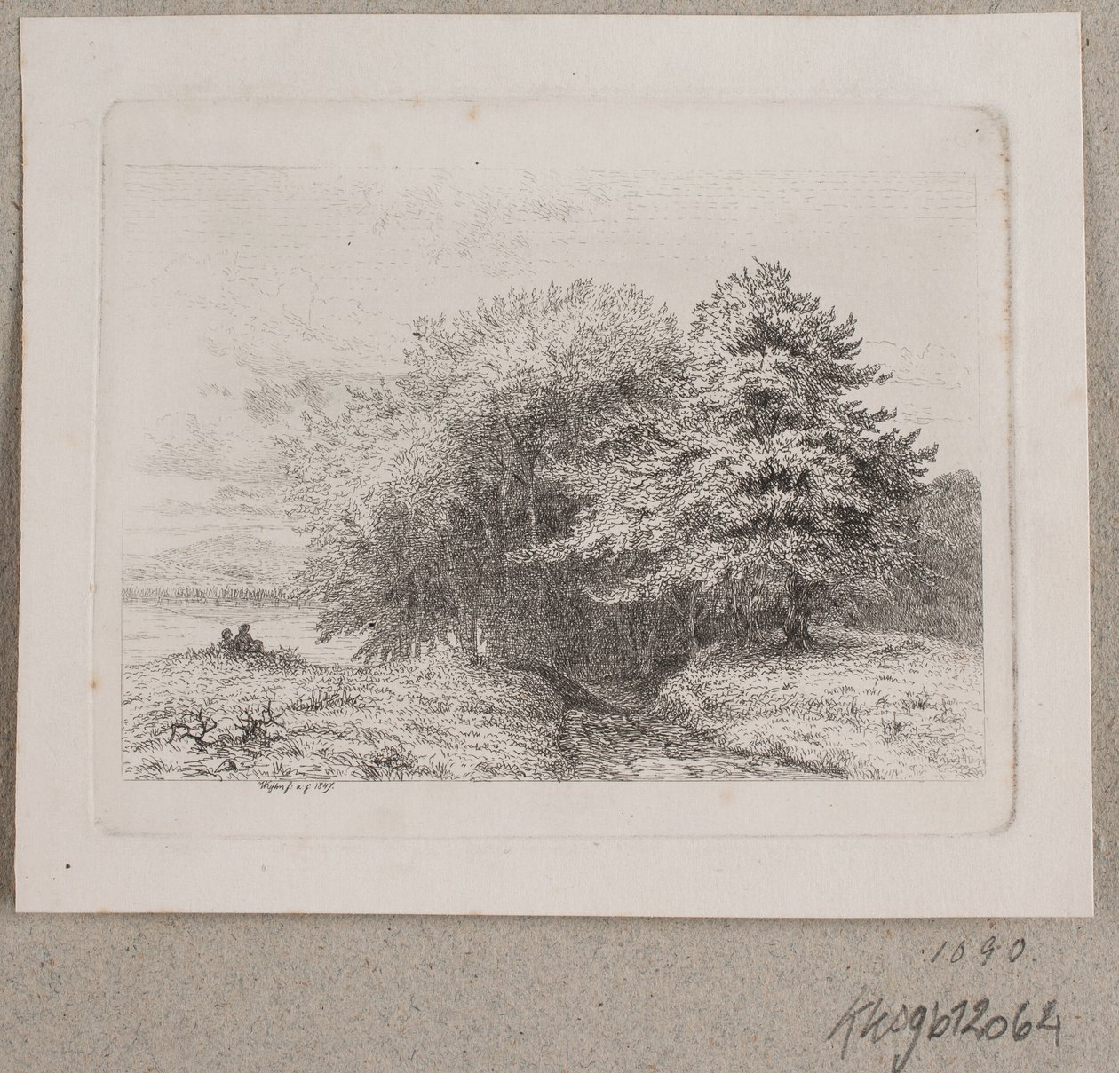 Waldrand von Vilhelm Kyhn