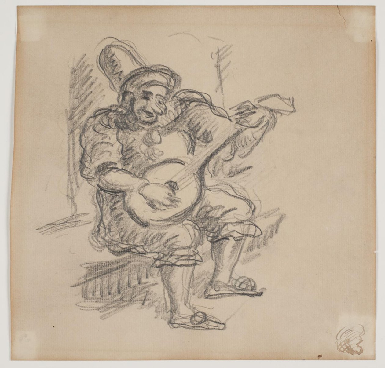 Spielender Clown von Vilhelm Lundstrøm