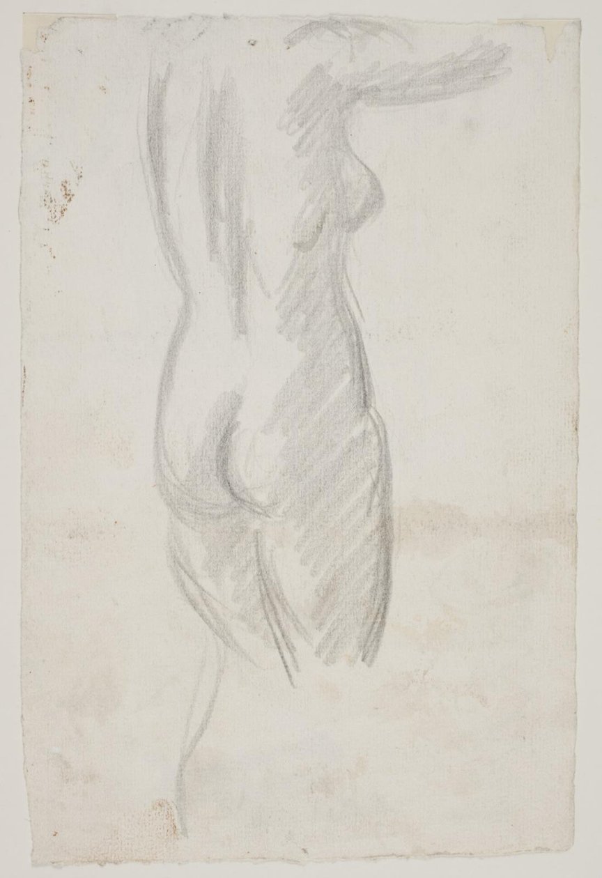 Stehendes weibliches Modell von Vilhelm Lundstrøm