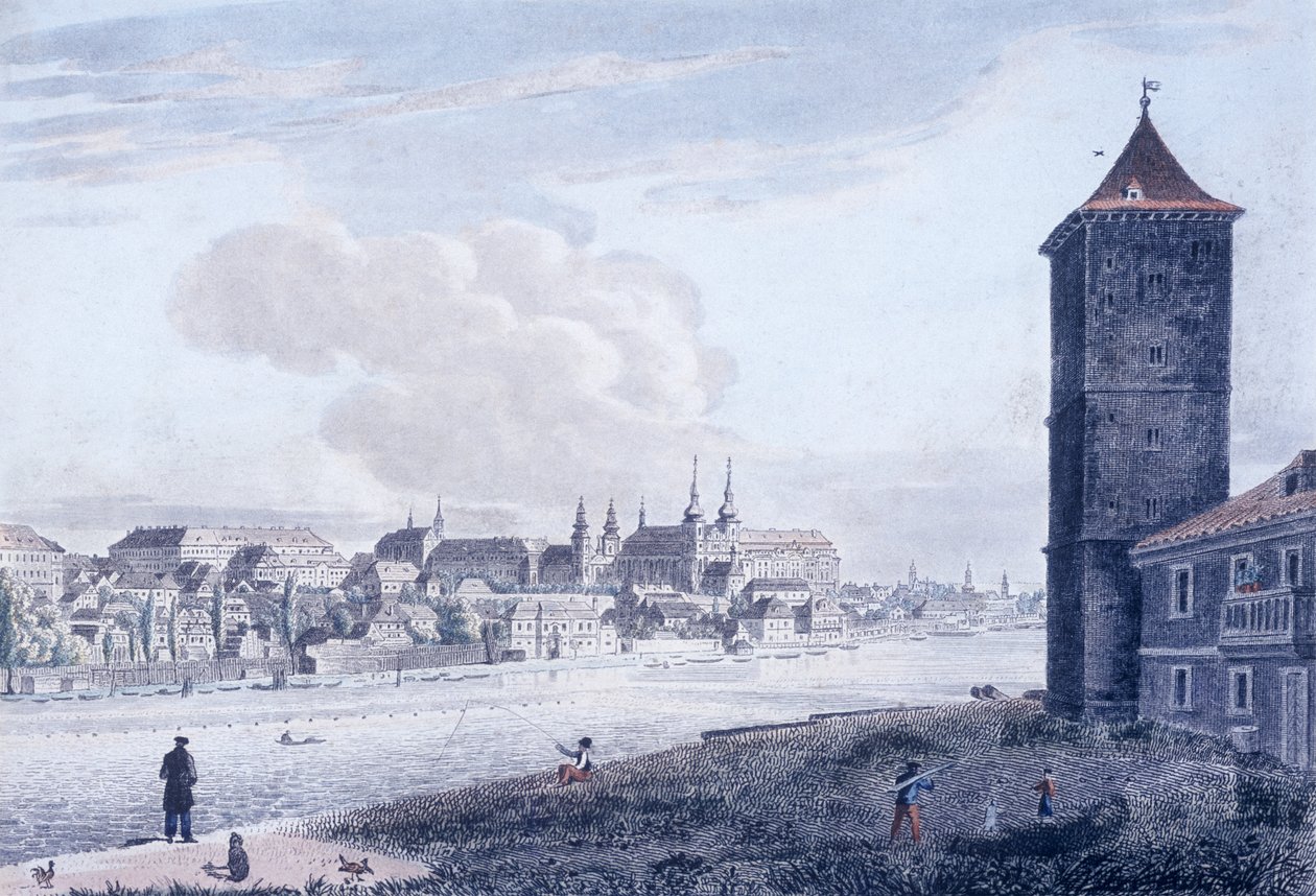 Ansicht der Neustadt, 1830 von Vincenc Morstadt