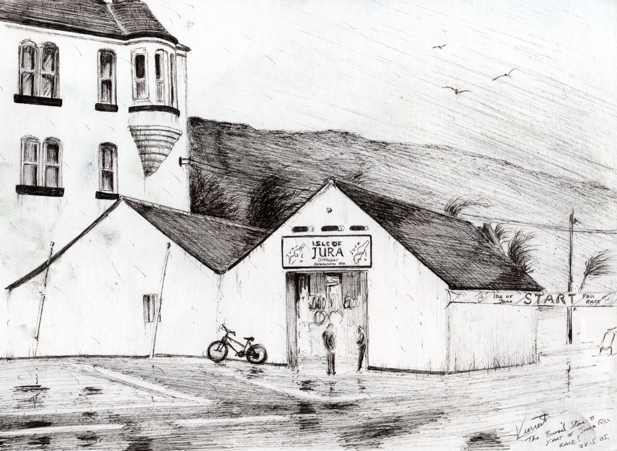 Jura-Rennen Start, 2005 von Vincent Alexander Booth