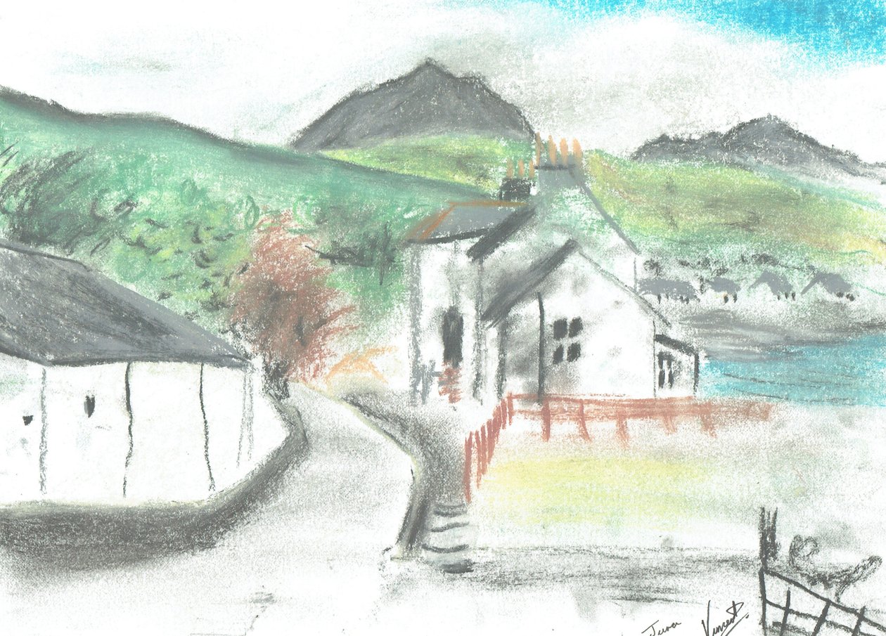 Hauptstraße Jura, 2005 von Vincent Alexander Booth