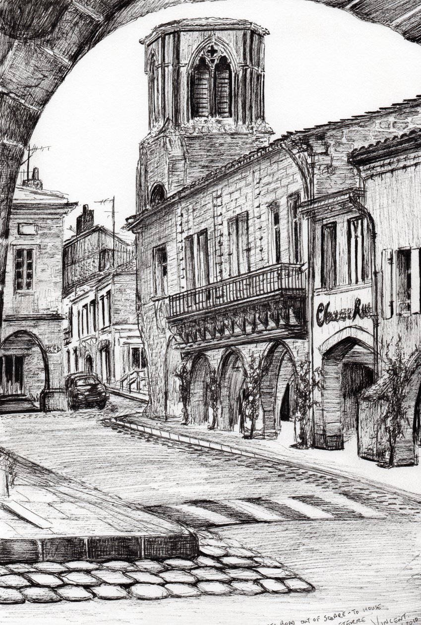 Sauveterre Frankreich, 2010 von Vincent Alexander Booth
