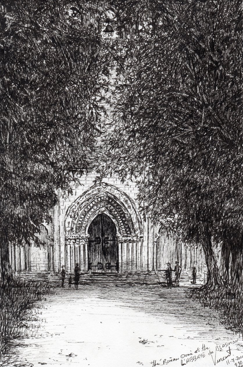 Die römische Tür, Abtei von Blassimon von Vincent Alexander Booth