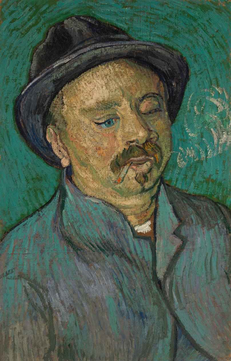 Porträt eines einäugigen Mannes von Vincent van Gogh