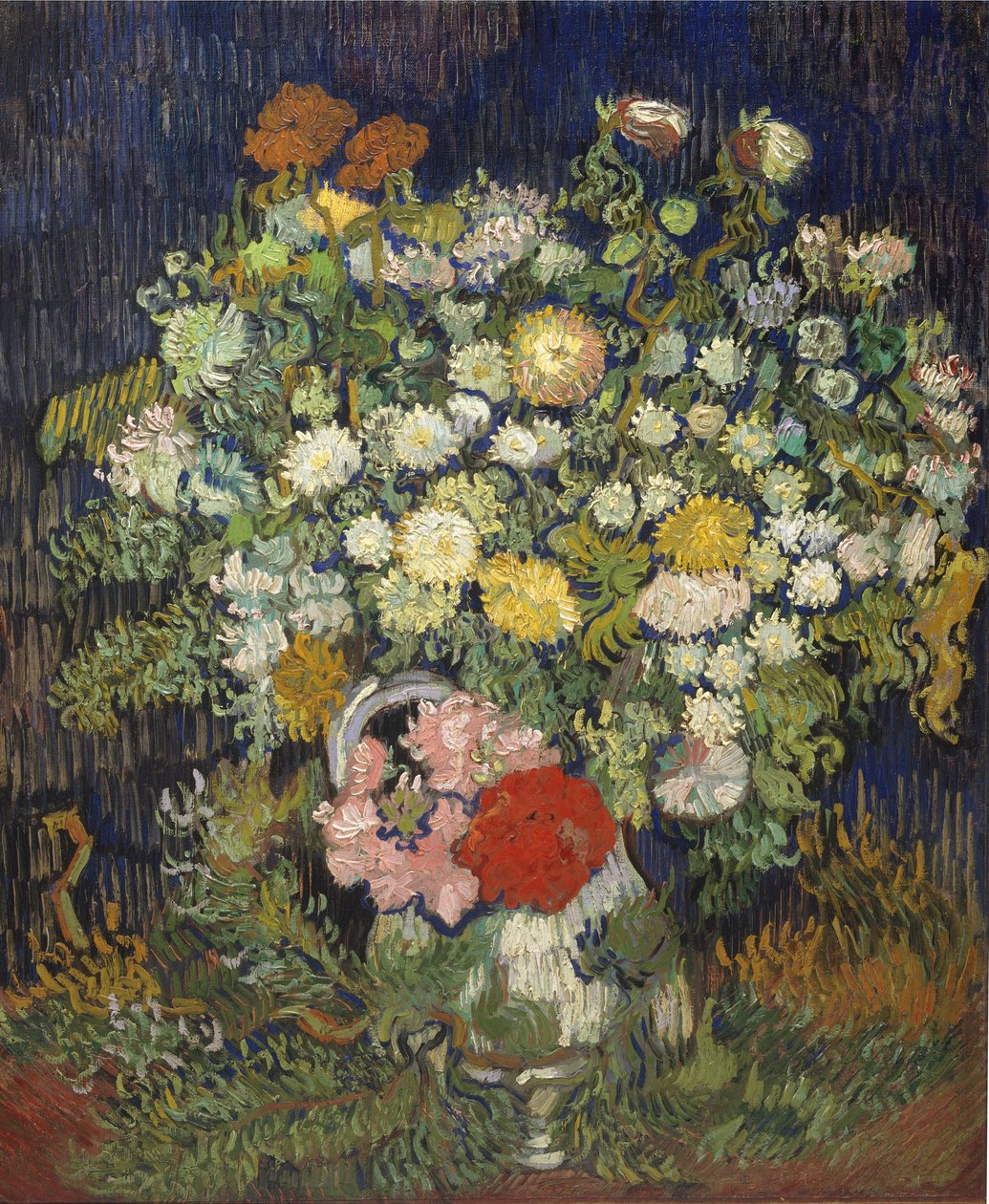 Blumenstrauß in einer Vase, 1890 von Vincent van Gogh