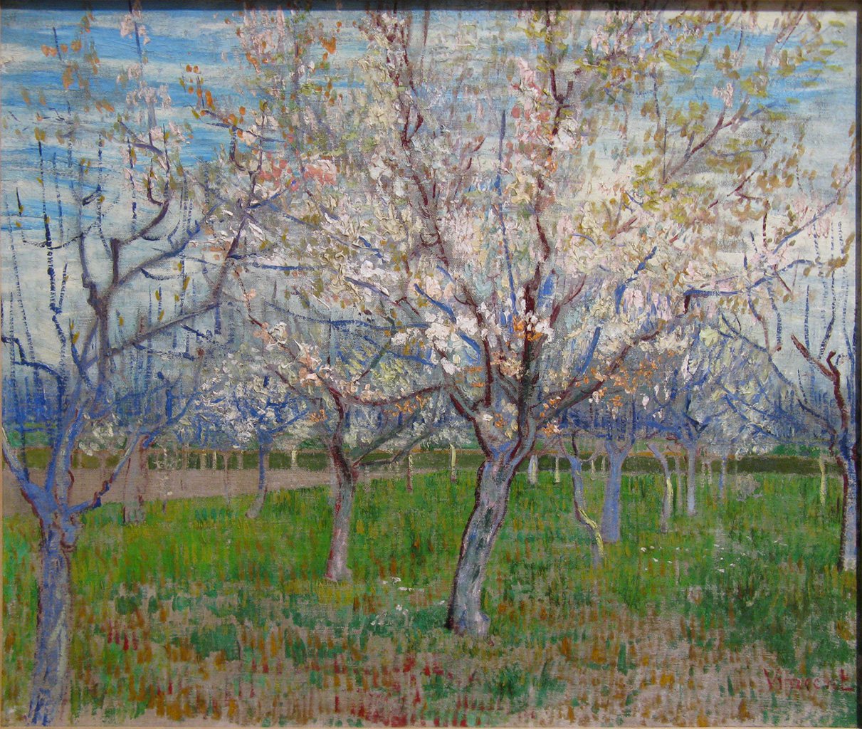 Der rosa Obstgarten von Vincent van Gogh
