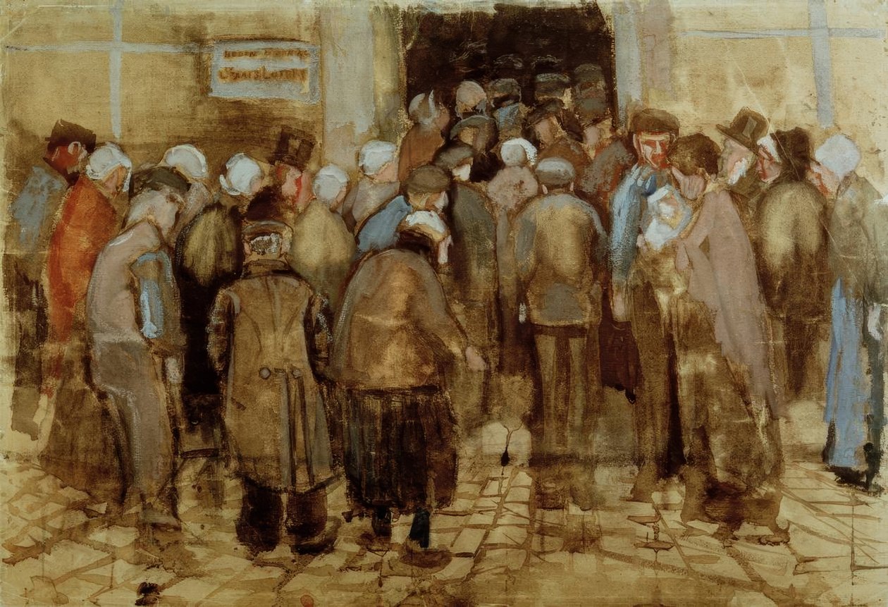 Die Armen und das Geld von Vincent van Gogh