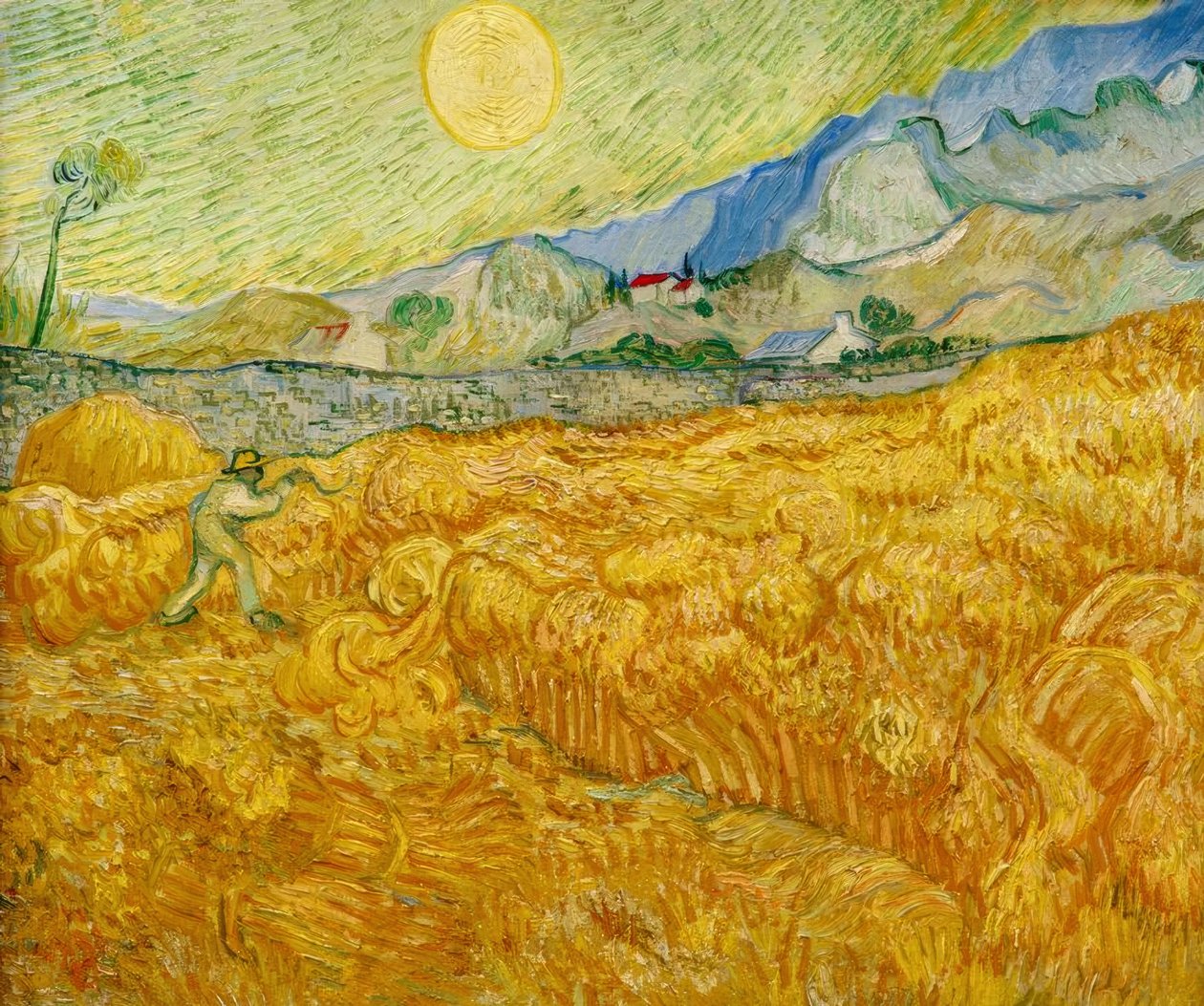 Die Ernte von Vincent van Gogh