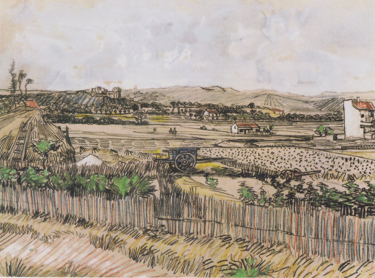 Ernte in der Provence von Vincent van Gogh