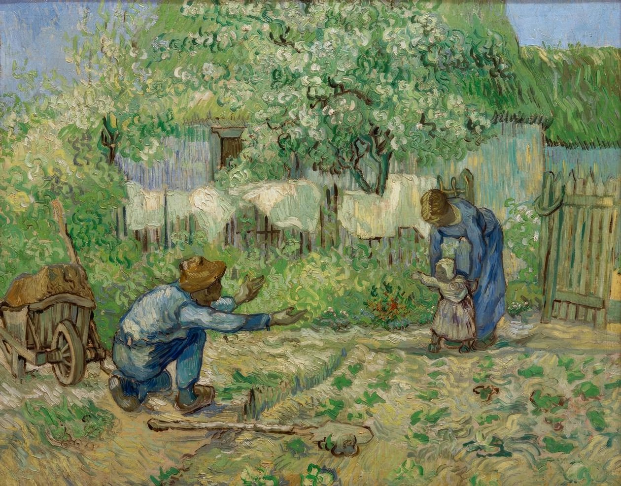 Erste Schritte von Vincent van Gogh