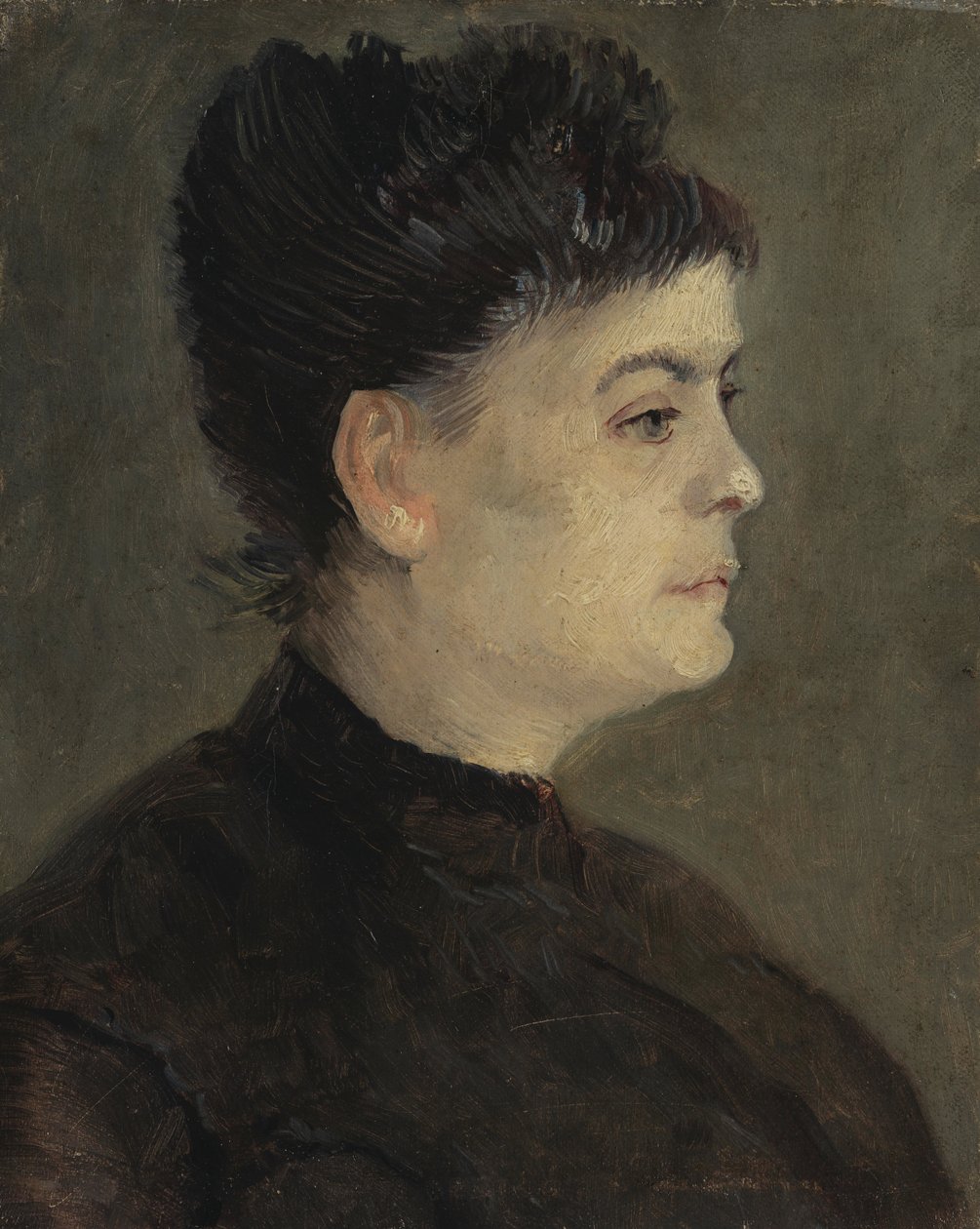 Porträt von Agostina Segatori von Vincent van Gogh