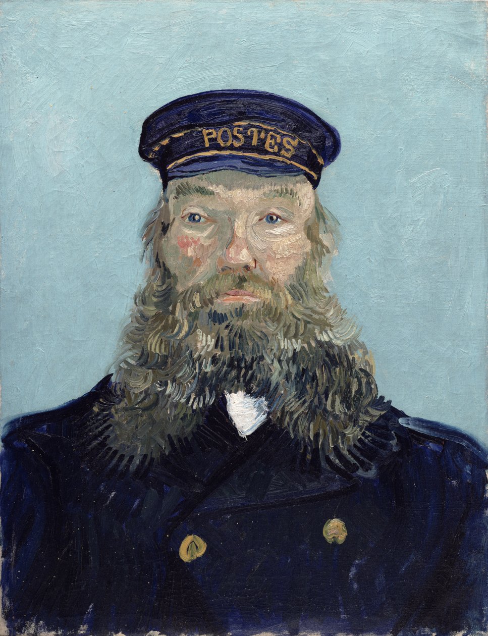 Porträt des Postboten Roulin, 1888 von Vincent van Gogh