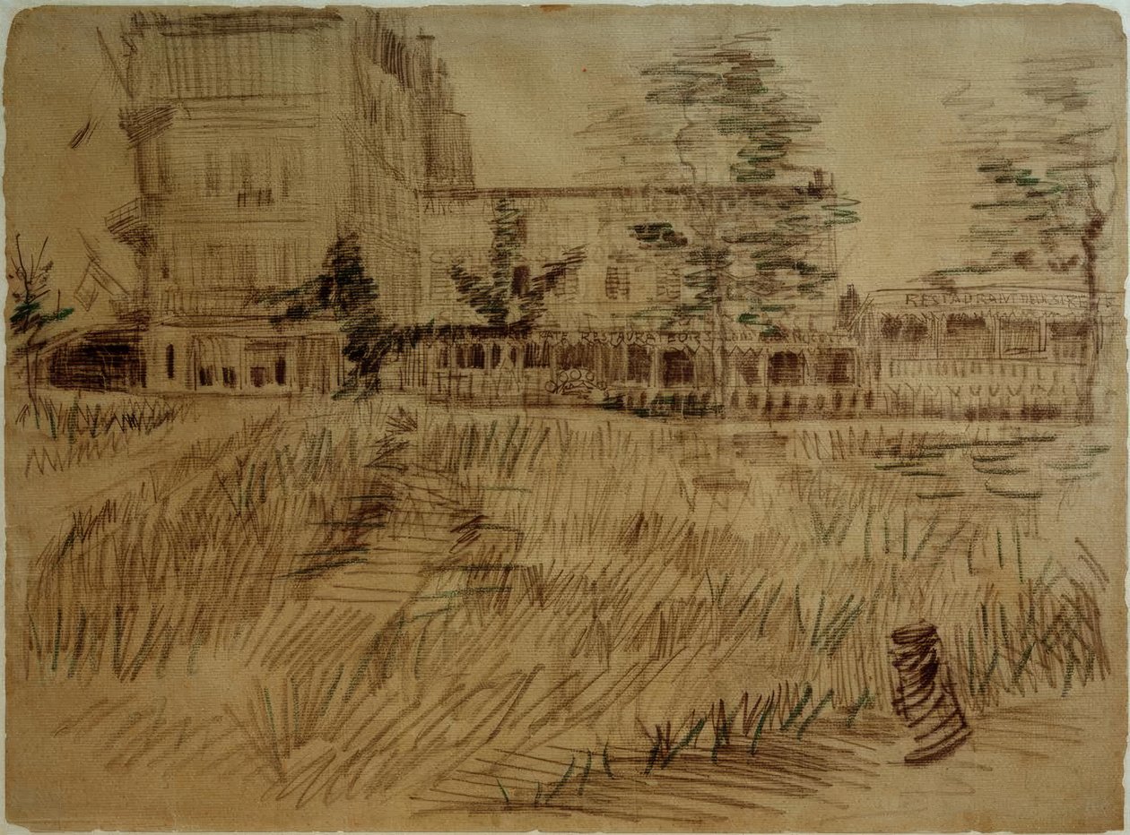 Restaurant De la Sirène in Asnières von Vincent van Gogh