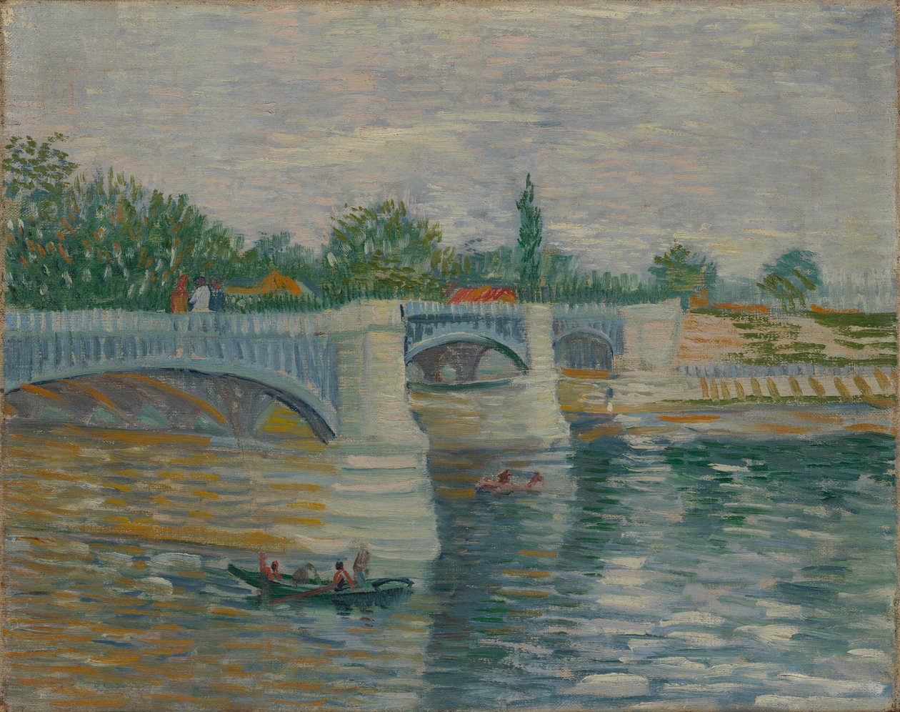 Die Brücke bei Courbevoie von Vincent van Gogh
