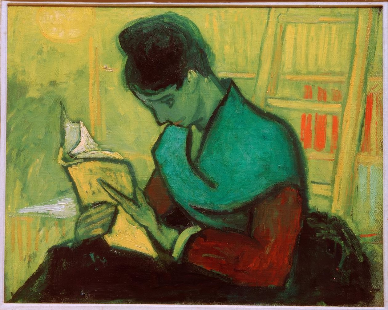 Eine Romansleserin von Vincent van Gogh