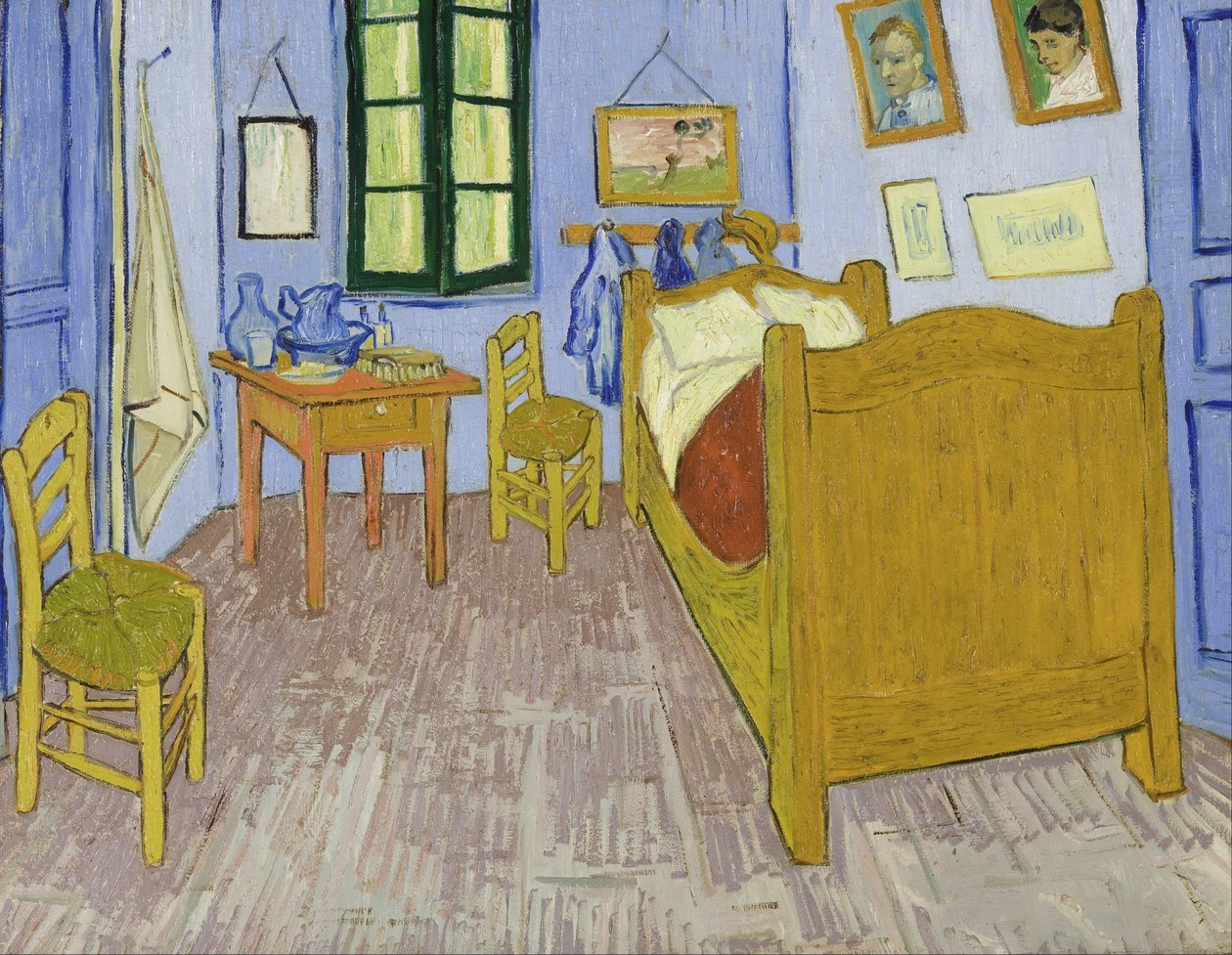 Van Goghs Schlafzimmer in Arles von Vincent van Gogh