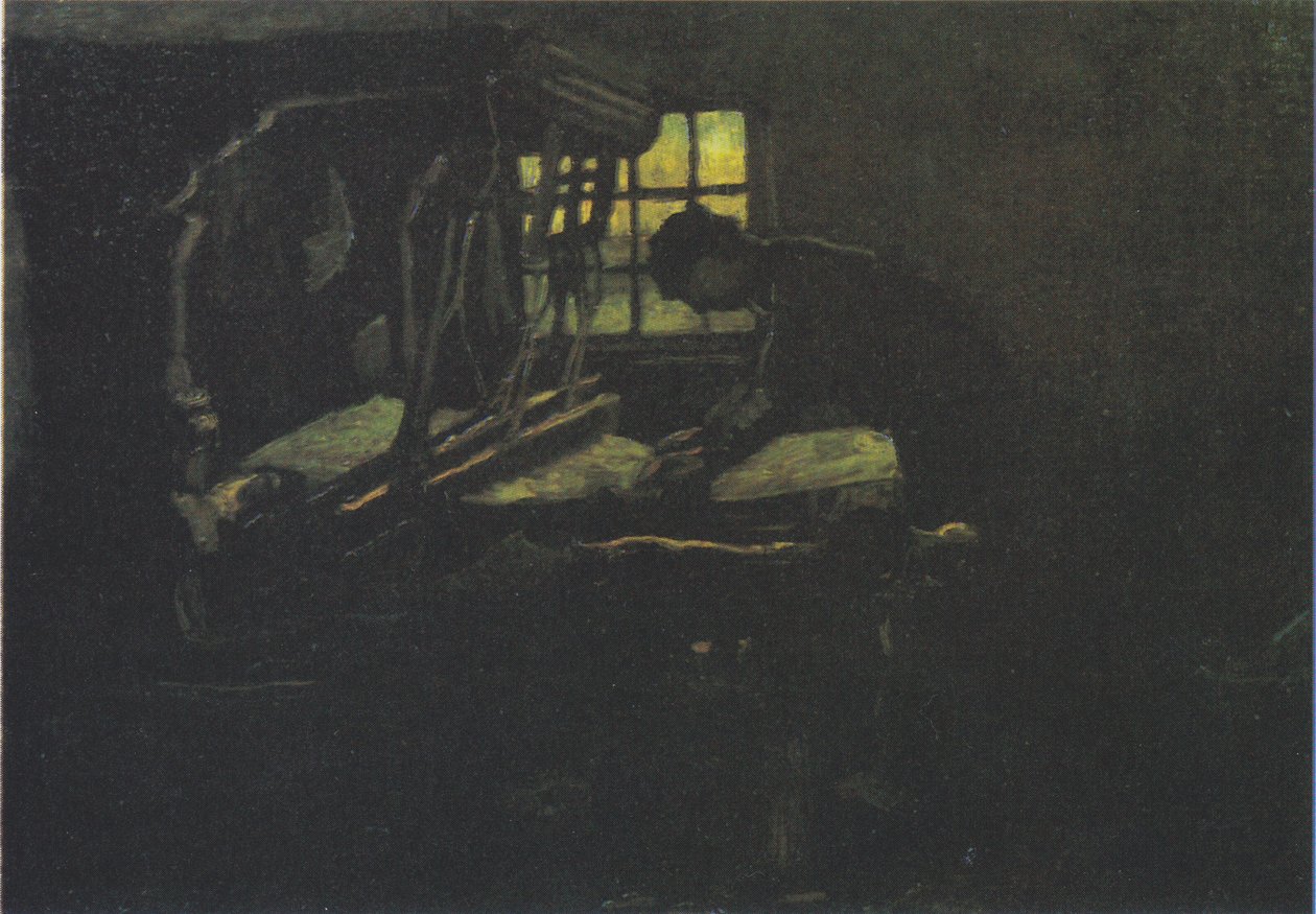 Weber, am Webstuhl stehend von Vincent van Gogh