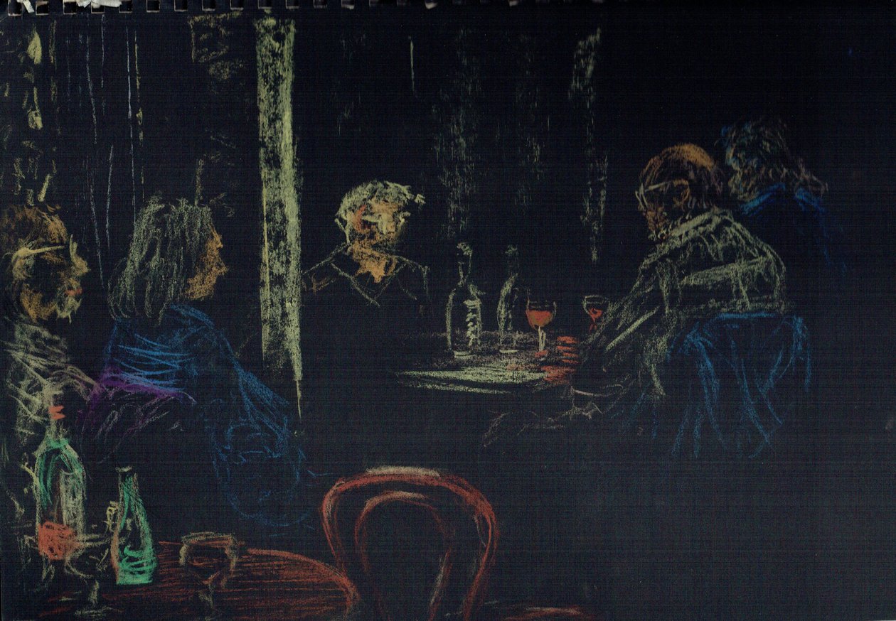 Publikum im Londoner Club von Vincent Alexander Booth