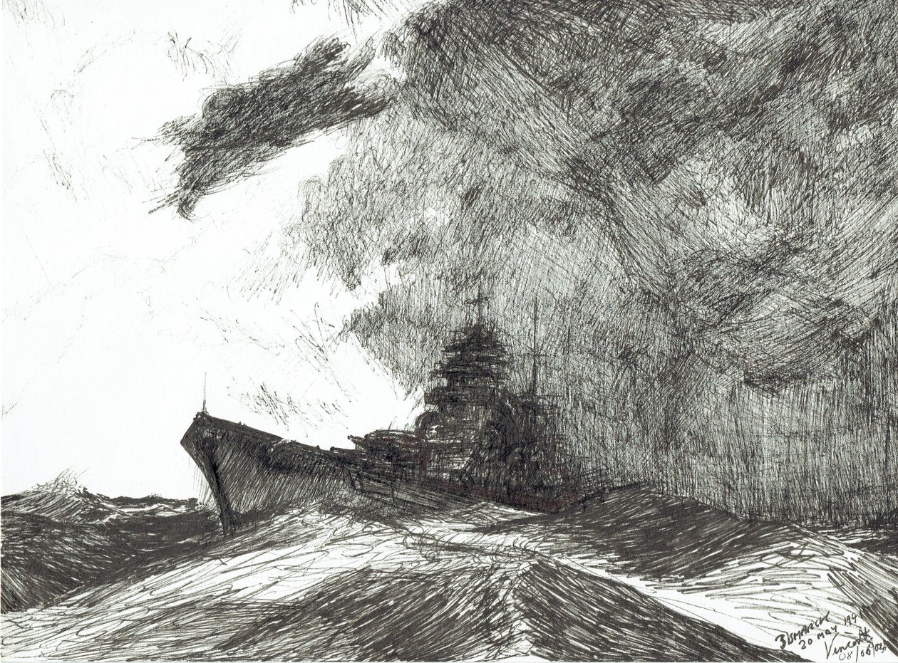 Bismarck aus dem Sturm von Vincent Alexander Booth