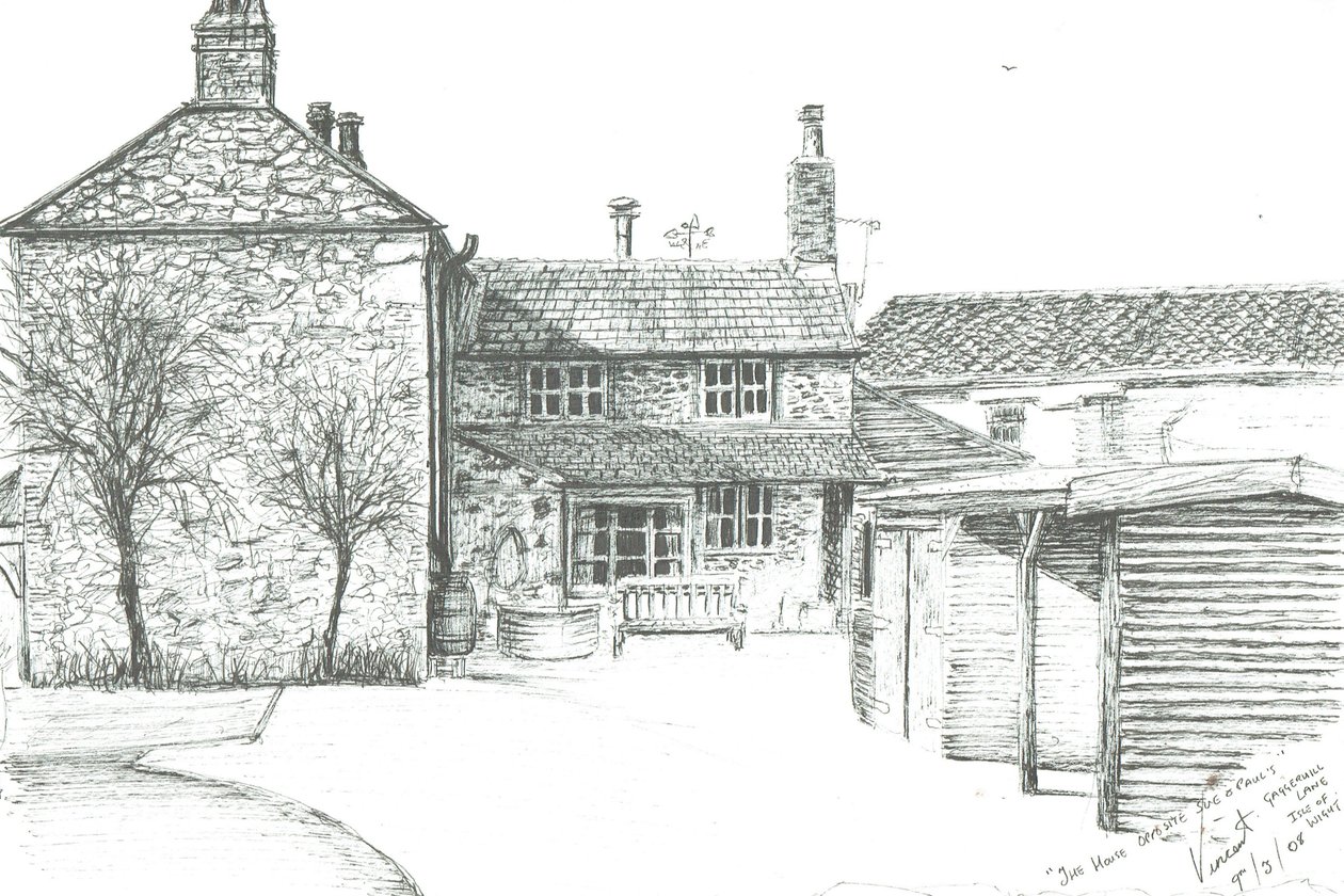 Haus auf der Isle of Wight, 2008 von Vincent Alexander Booth