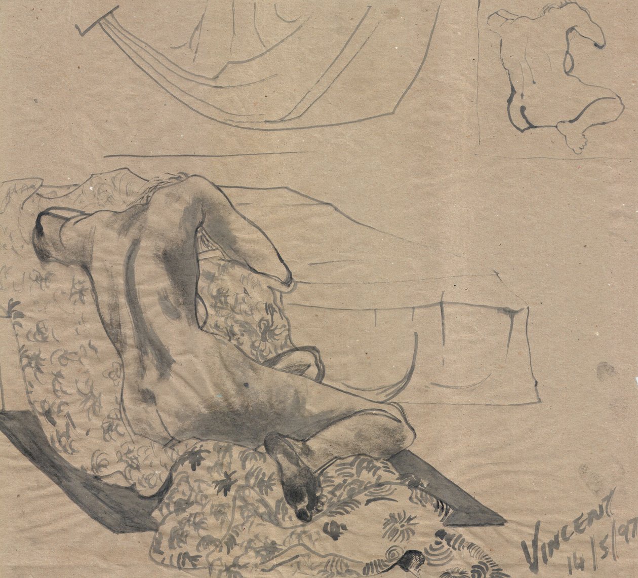 Schlummern in Sommerhitze von Vincent Alexander Booth
