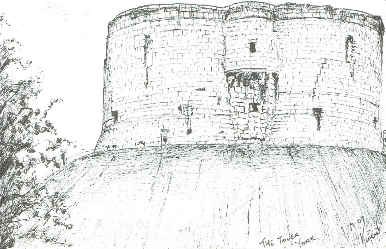 Der Turm, York, 2003 von Vincent Alexander Booth