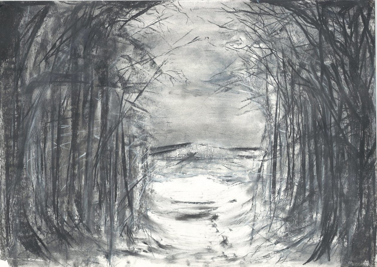 Oben auf dem Weg Osmotherley von Vincent Alexander Booth