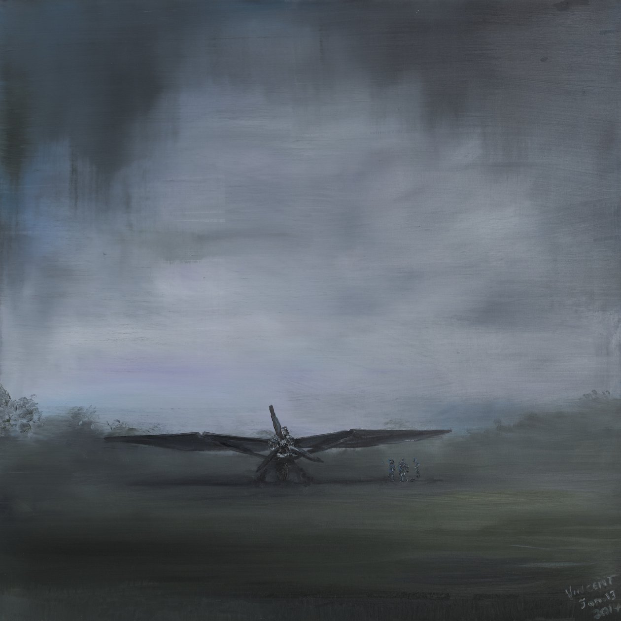 les secret obscure (2), 2014 von Vincent Alexander Booth